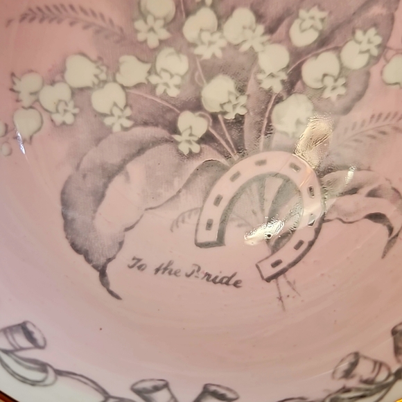 Gorgeous, Rare, "To the Bride" cup and saucer by Paragon. - Picture 8 of 9